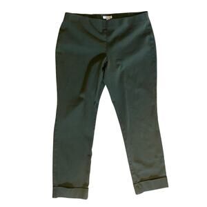 J. Jill Pants Women’s Size 6 Petite Green Premium Bistretch Cotton Blend